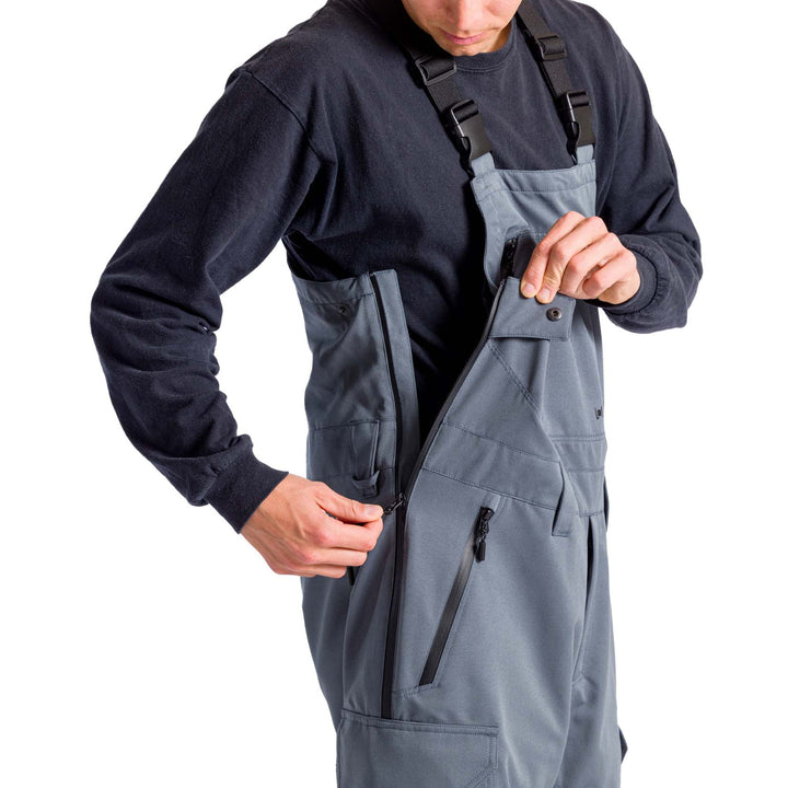L1 Sentinal Bib Pants - Men's Slate
