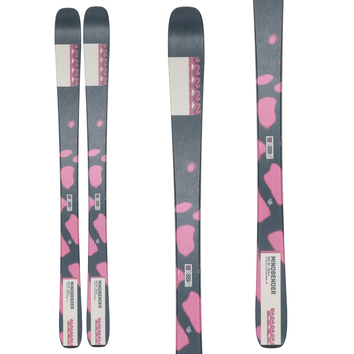 K2 Mindbender 90 C Skis - Women's 2023