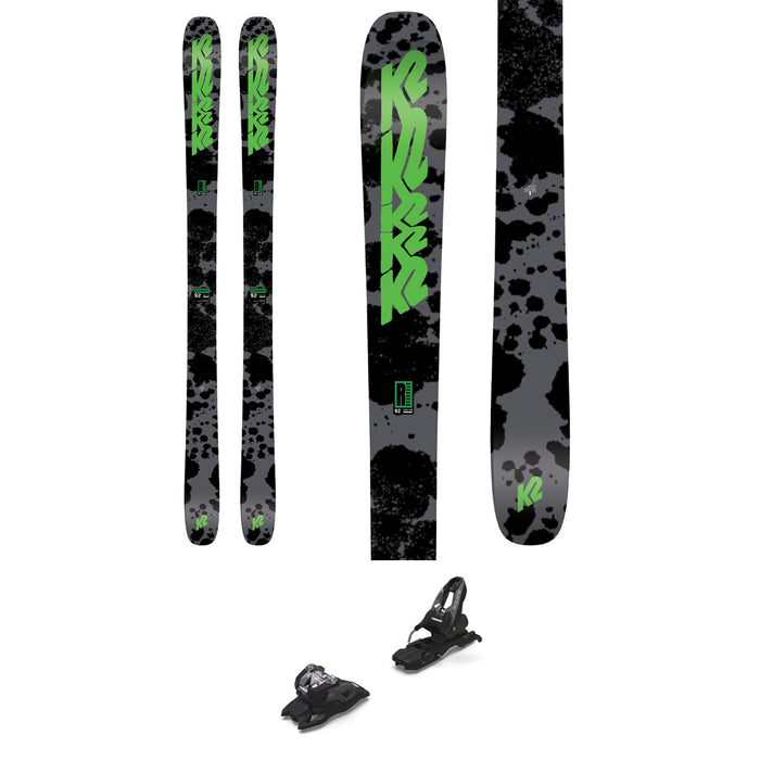K2 Reckoner 92 Skis + Squire 10 Quikclik Bindings 2023