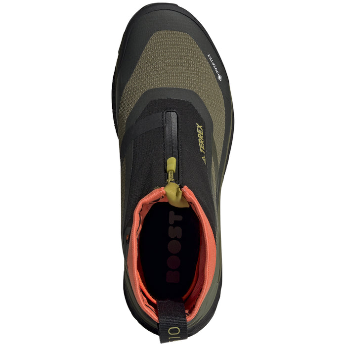 Adidas Terrex Free Hiker C.RDY Shoes - Men's Focus Olive/Pulse Olive/Impact Orange