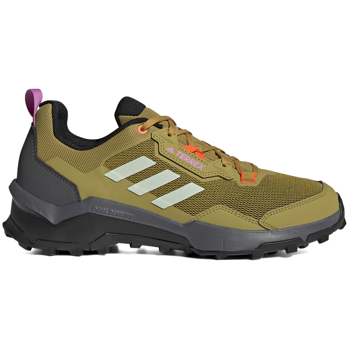 Adidas Terrex AX4 Shoes - Men's Pulse Olive/Linen Green/Impact Orange