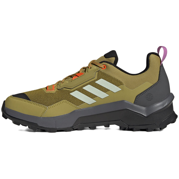 Adidas Terrex AX4 Shoes - Men's Pulse Olive/Linen Green/Impact Orange