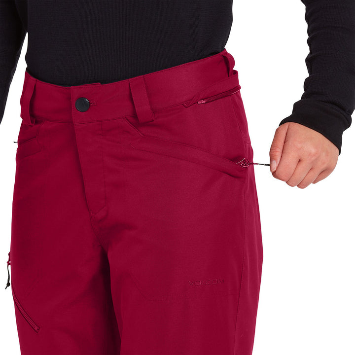 Volcom Hallen Pants - Women's Merlot