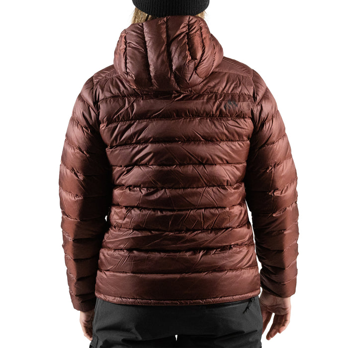 Jones Reup Down Puffy Hoodie - Women's Vulcan Red
