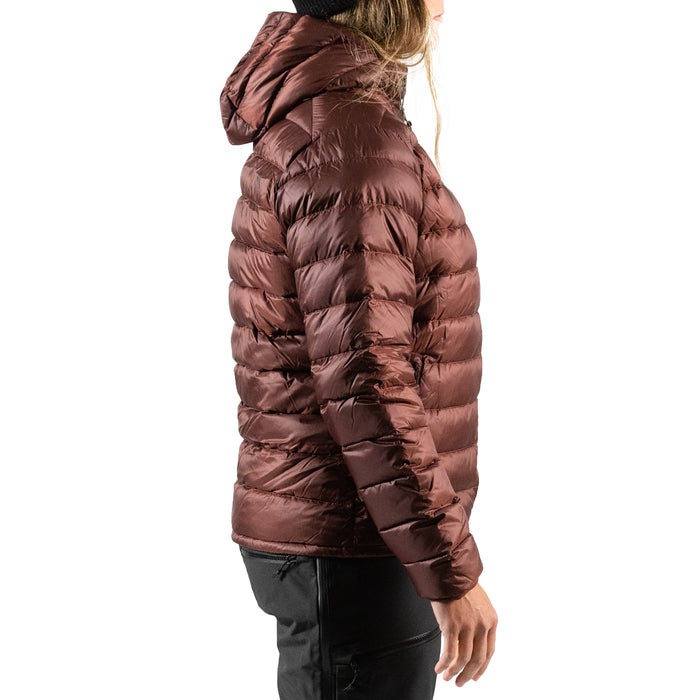 Jones Reup Down Puffy Hoodie - Women's Vulcan Red