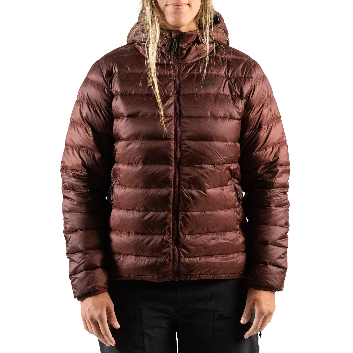 Jones Reup Down Puffy Hoodie - Women's Vulcan Red