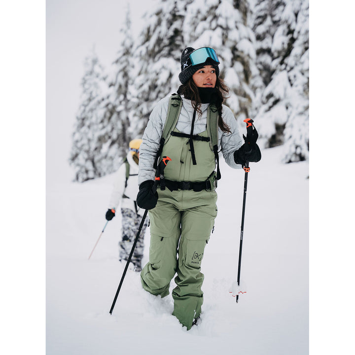 Burton AK 2L GORE-TEX Kimmy Bib Pants - Women's Hedge Green