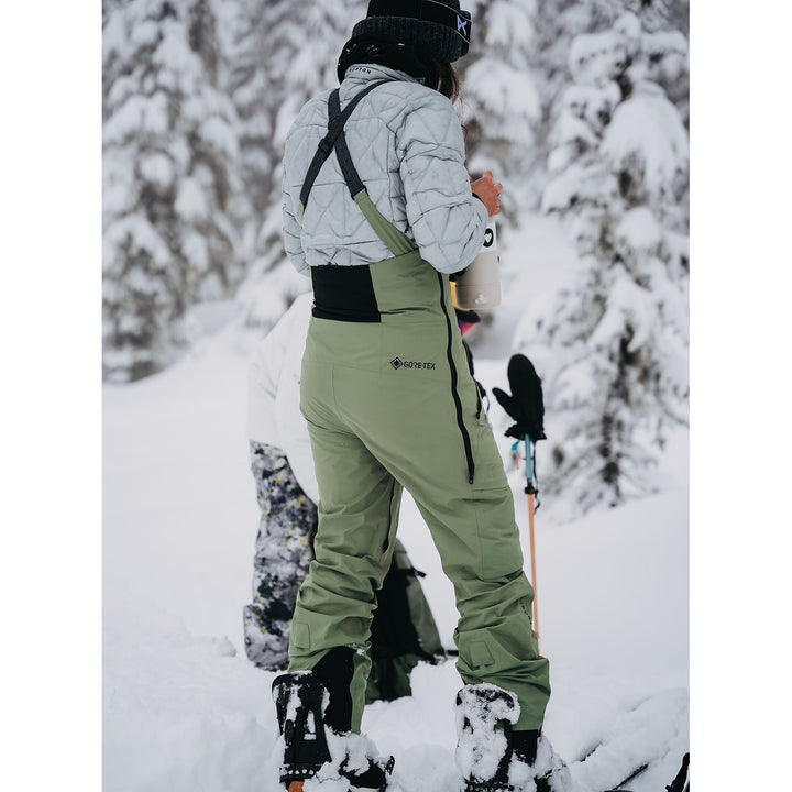 Burton AK 2L GORE-TEX Kimmy Bib Pants - Women's Hedge Green