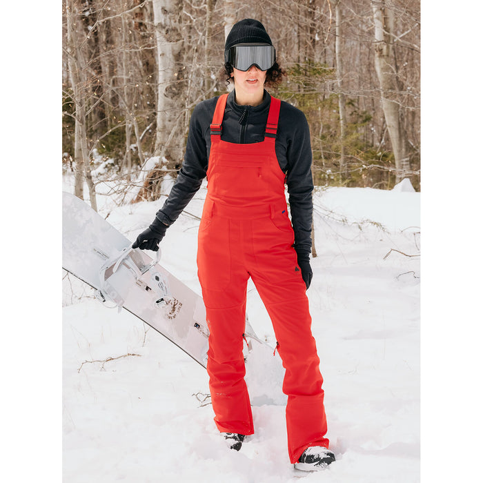 Burton Avalon Stretch Bib Pants - Women's Tomato