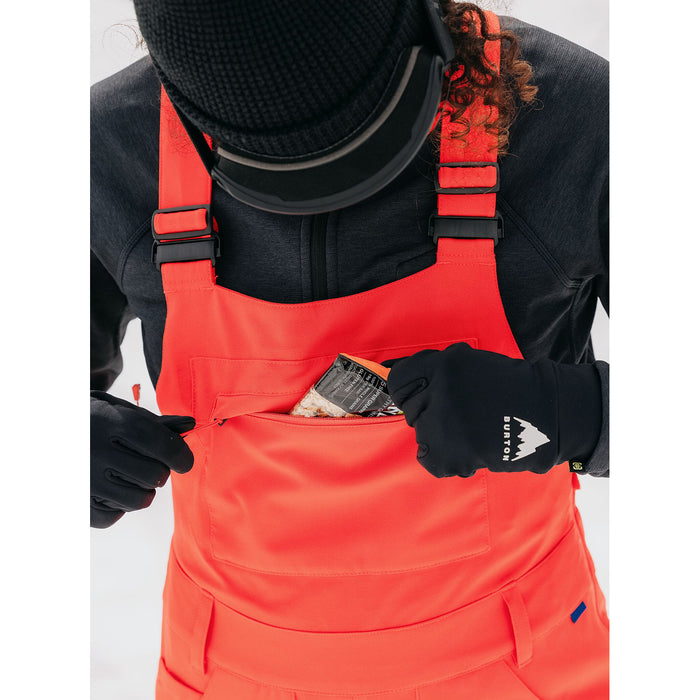 Burton Avalon Stretch Bib Pants - Women's Tomato