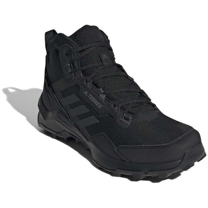 Adidas Terrex AX4 Mid GORE-TEX Shoes - Men's Core Black/Carbon/Grey Four