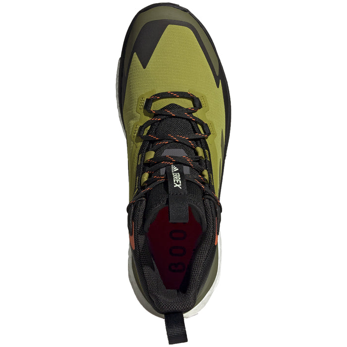 Adidas Terrex Free Hiker 2 GORE-TEX Shoes - Men's Pulse Olive/Focus Olive/Impact Orange