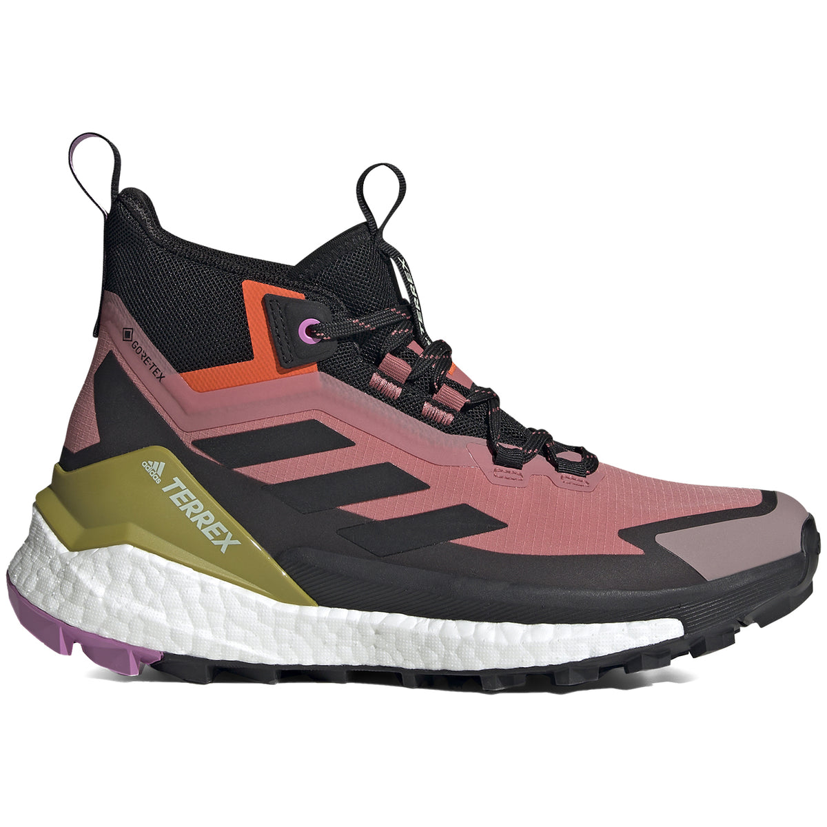 Adidas Terrex Free Hiker 2 GORE-TEX Shoes - Women's Wonder Red/Core Black/Pulse Lilac