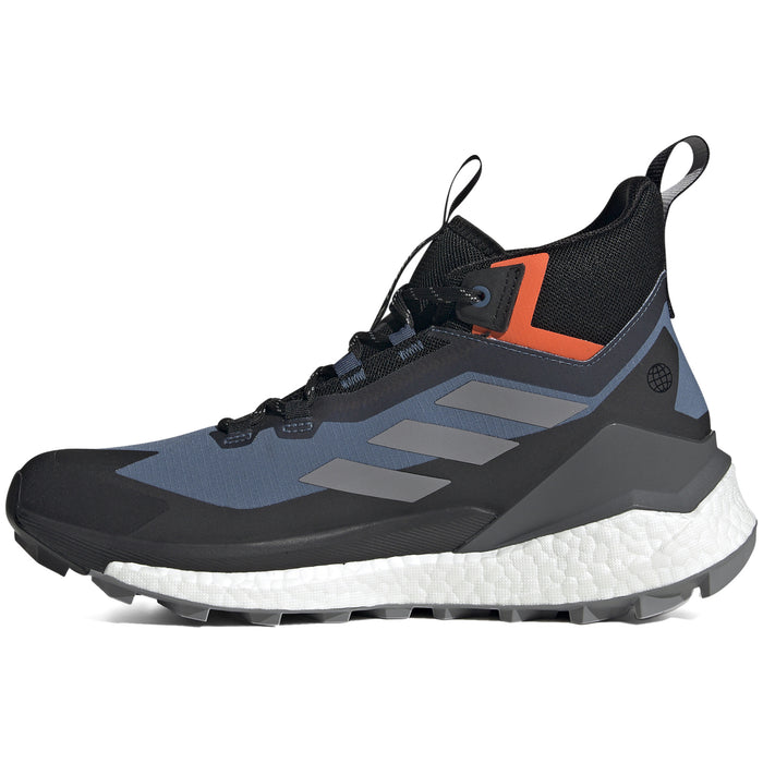 Adidas Terrex Free Hiking 2.0 GORE-TEX Shoes - Men's Wonder Steel/Grey Three/Impact Orange