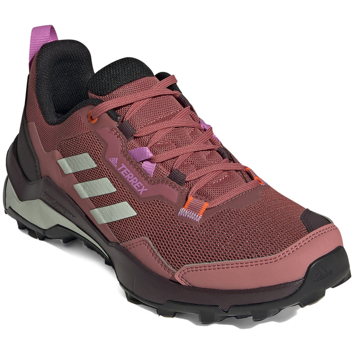 Adidas Terrex AX4 Shoes - Women's Wonder Red/Linen Green/Pulse Lilac