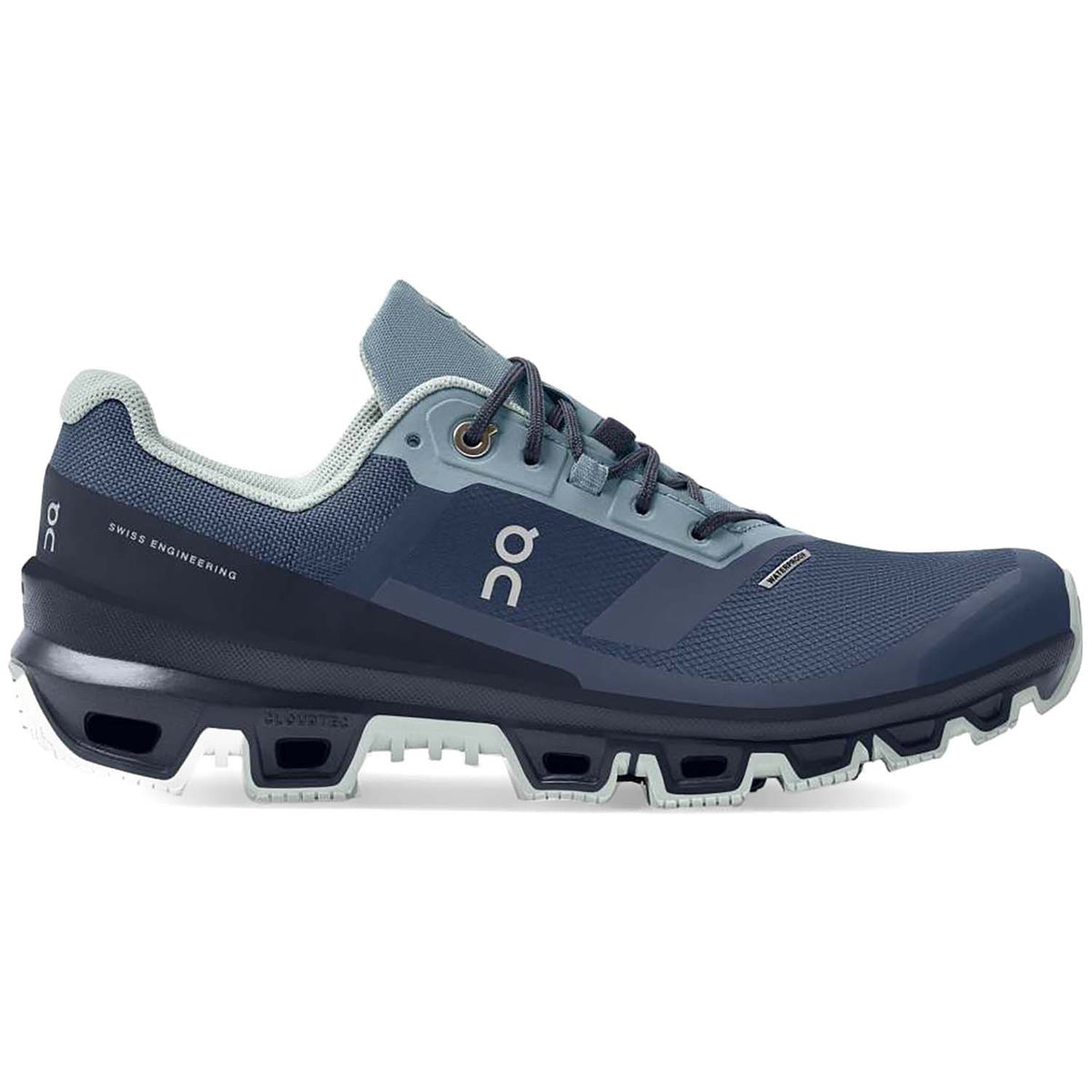 On Cloudventure Waterproof Shoes - Women's Demin/Midnight