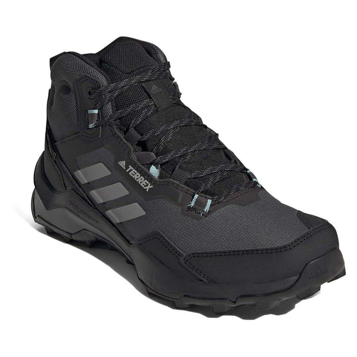 Adidas Terrex AX4 Mid GORE-TEX Shoes - Women's Core Black/Grey Three/Mint Ton