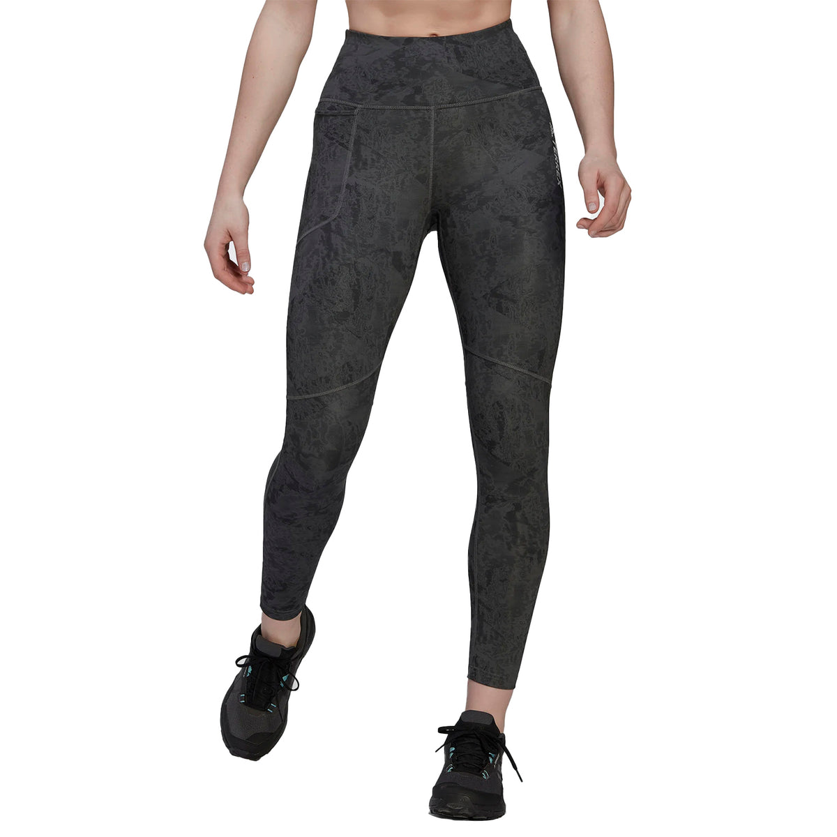 Adidas Terrex Multi AOP Tights - Women's Grey Five