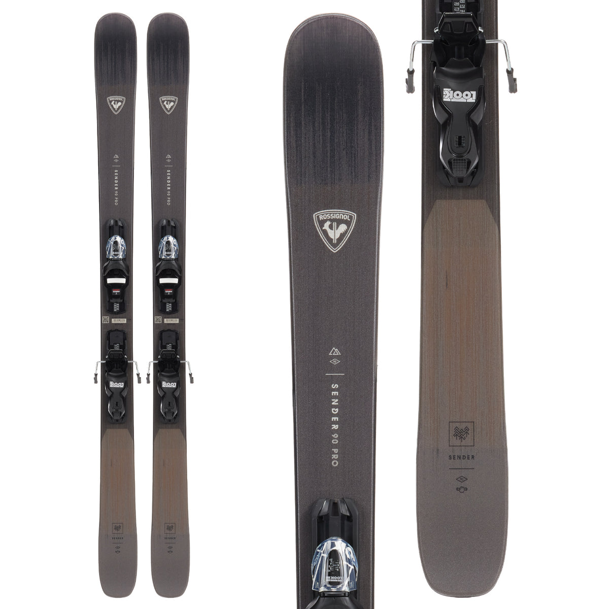 Rossignol Sender 90 Pro Skis + Xpress 10 GW Bindings 2023
