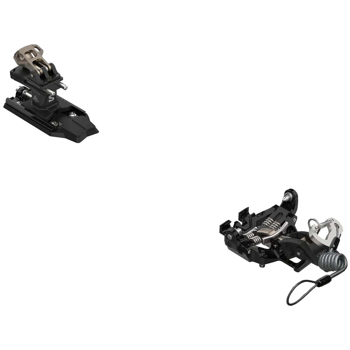 Salomon MTN Pure Brakeless Alpine Touring Ski Bindings 2026 Black/Titan