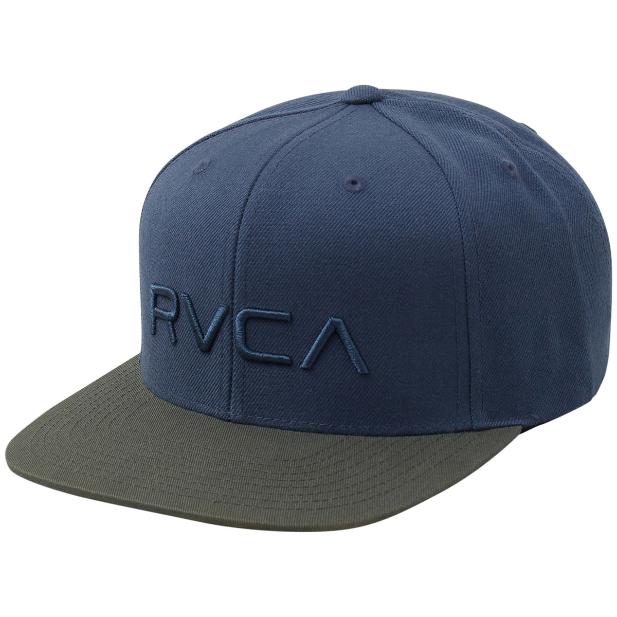 RVCA Twill Snapback II Hat Olive