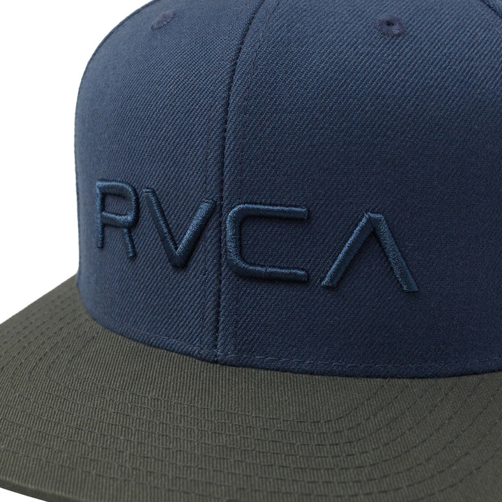 RVCA Twill Snapback II Hat Olive