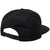 RVCA Rainbow Connection Snapback Hat Black