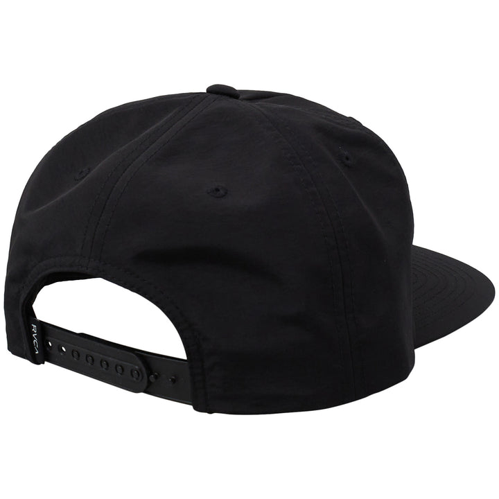RVCA Rainbow Connection Snapback Hat Black