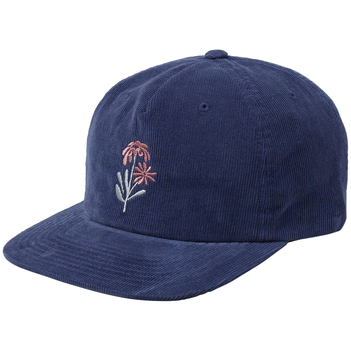 RVCA Bloomed Claspback Hat Royal