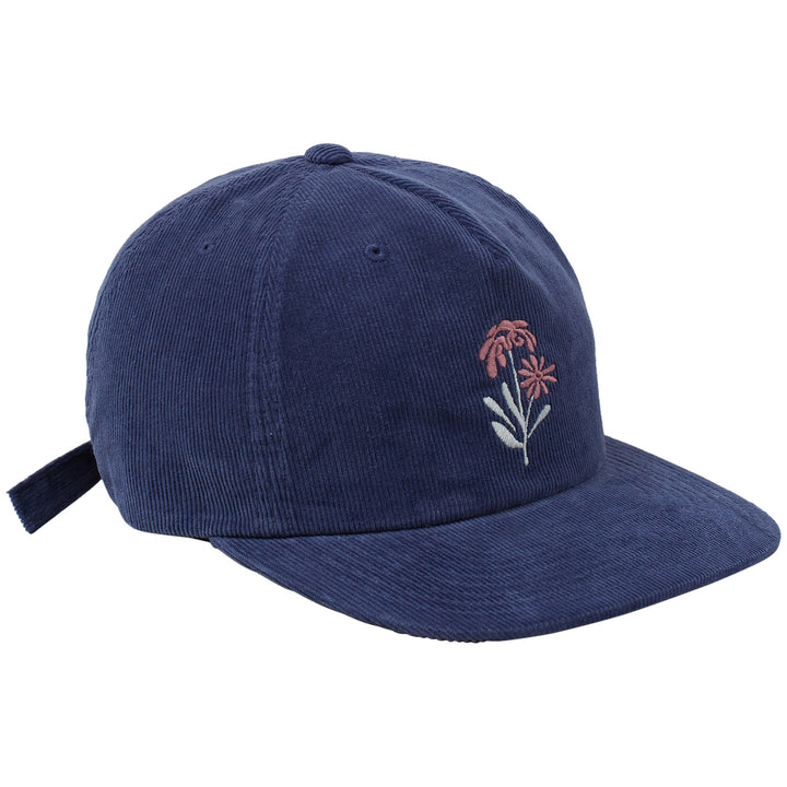 RVCA Bloomed Claspback Hat Royal