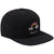 RVCA Rainbow Connection Snapback Hat Black