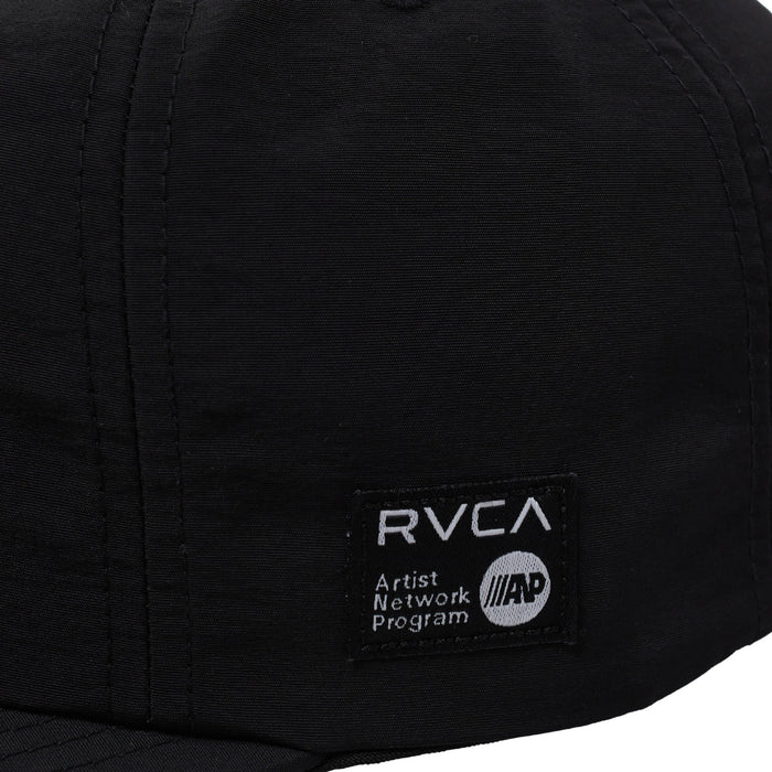 RVCA Rainbow Connection Snapback Hat Black