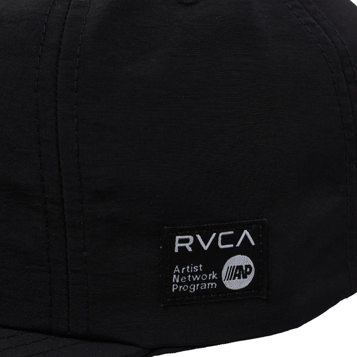RVCA Rainbow Connection Snapback Hat Black