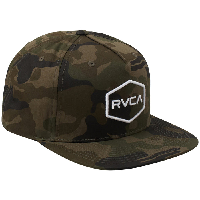 RVCA Commonwealth Snapback Hat Camo