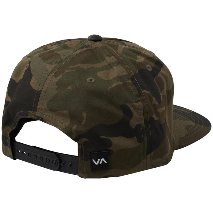 RVCA Commonwealth Snapback Hat Camo