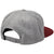 RVCA VA Patch Snapback Hat Heather Grey