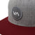 RVCA VA Patch Snapback Hat Heather Grey
