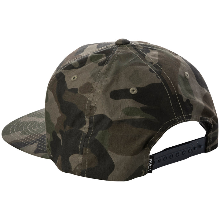 RVCA VA All The Way Snapback Hat Camo