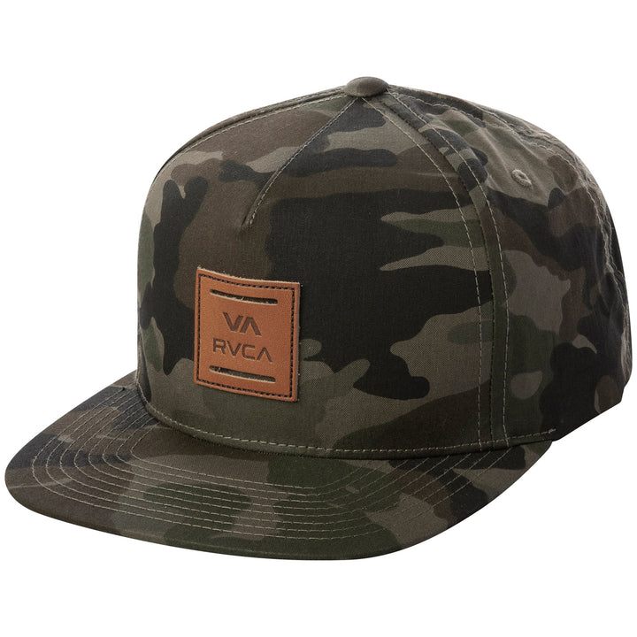 RVCA VA All The Way Snapback Hat Camo