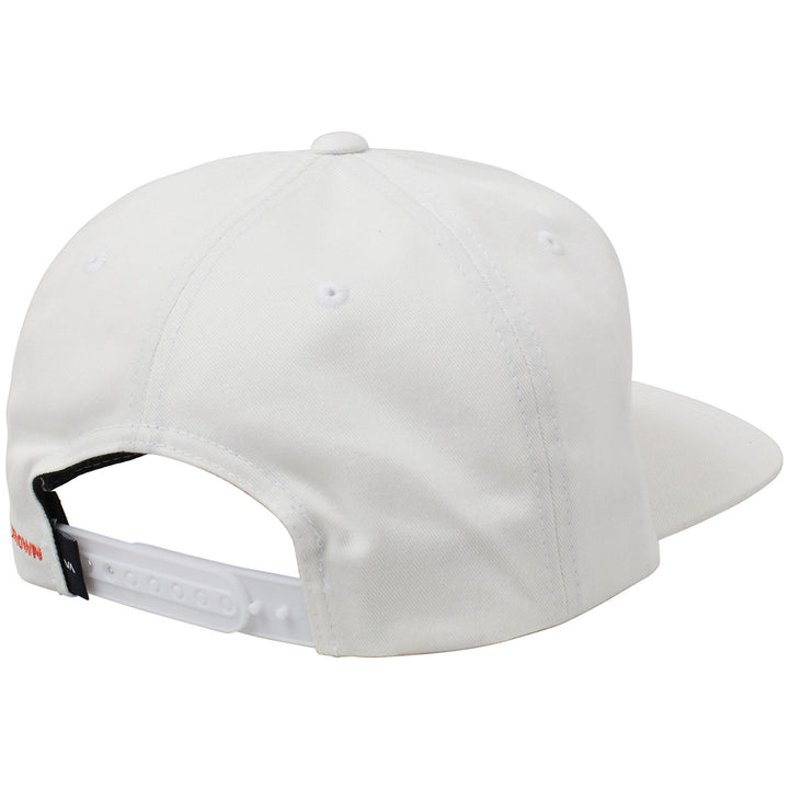 RVCA Jesse Brown Asterisk Snapback Hat White