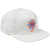 RVCA Jesse Brown Asterisk Snapback Hat White
