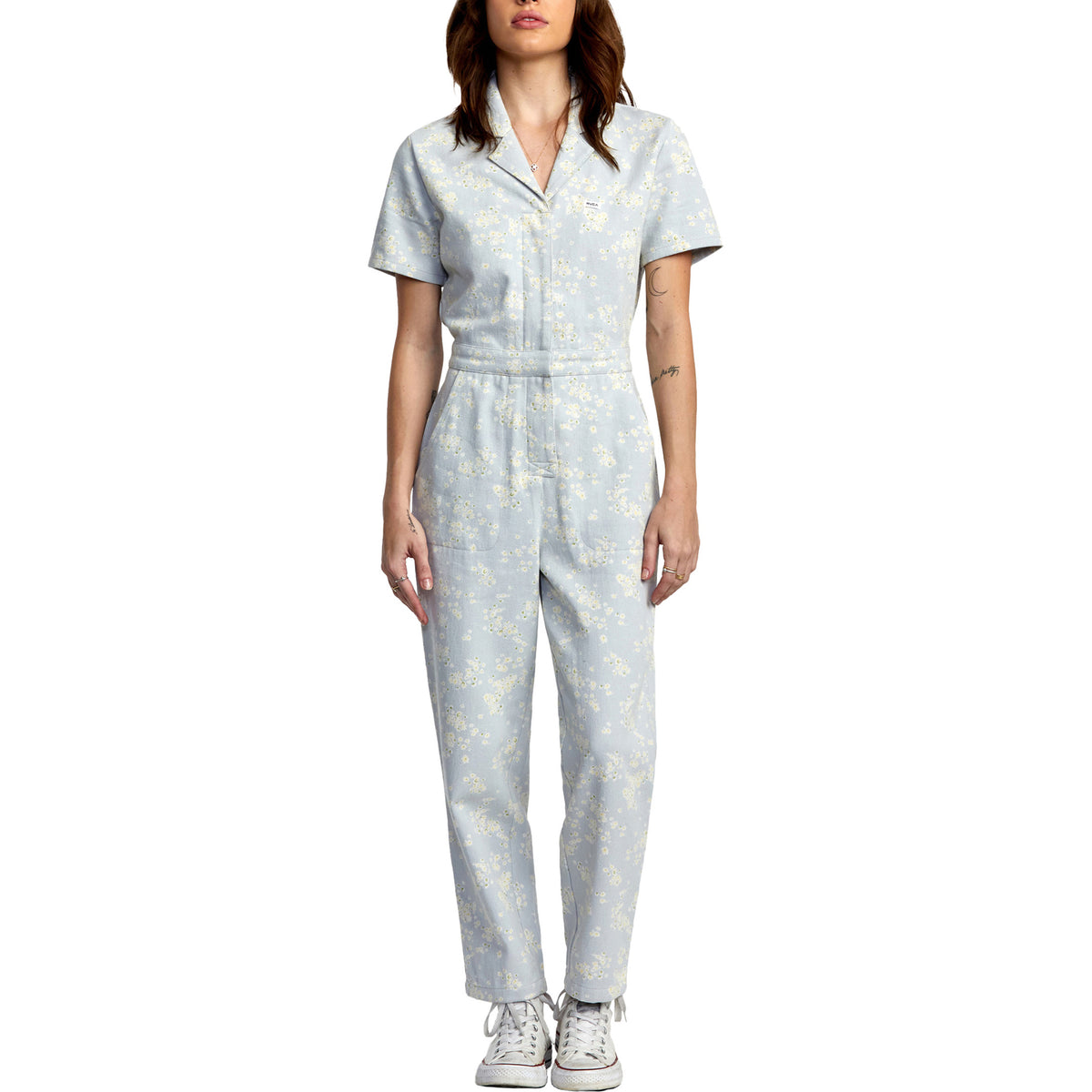 RVCA Nightshift Jumpsuit - Women's Shore