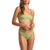 RVCA Second Life Square Neck Bralette Swim Top - Women's Fern