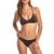 RVCA Solid Shimmer Crossback Swim Top - Women's Java
