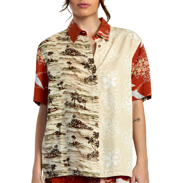 RVCA Donny Shirt - Women's Cream