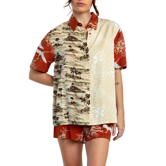 RVCA Donny Shirt - Women's Cream