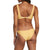 RVCA Sunkissed Square Neckline Bralette Swim Top - Women's Lilikoi
