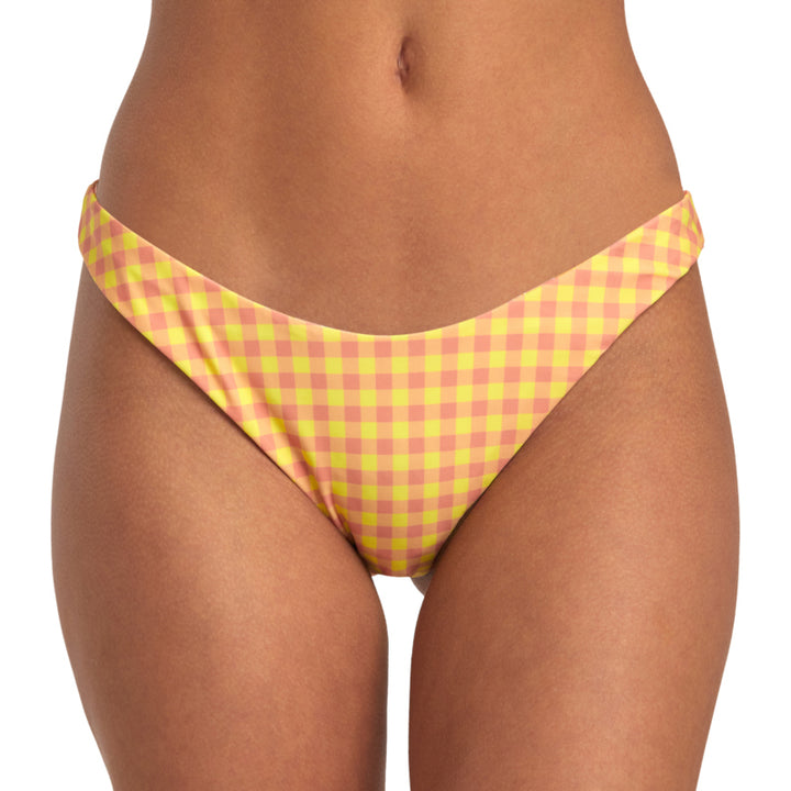 RVCA Sunkissed Skimpy French Bikini Bottom - Women's Lilikoi