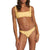 RVCA Sunkissed Square Neckline Bralette Swim Top - Women's Lilikoi