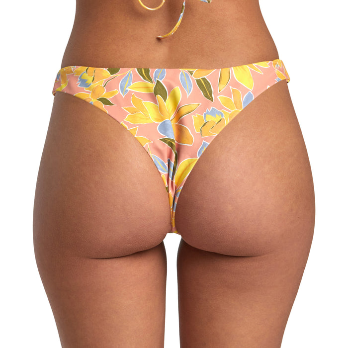 RVCA Sunkissed Skimpy French Bikini Bottom - Women's Lilikoi